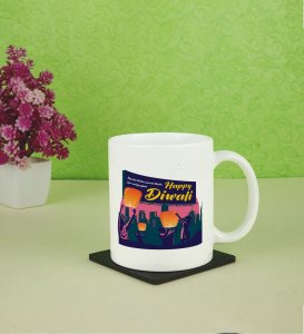 Warm Wishes Flow in Every Sparkly Sips Sip Printed Coffee Mug 250ml